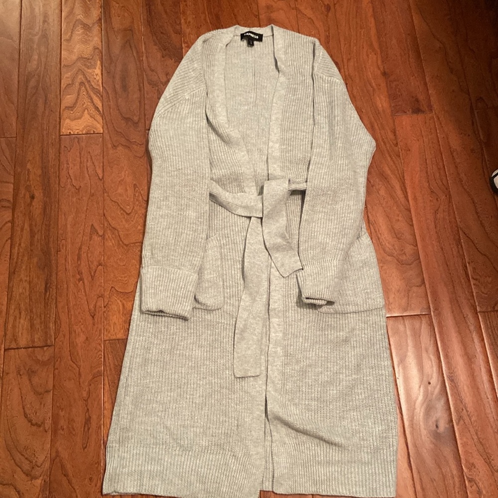 XS Express sweater duster with pockets - Picture 2 of 5